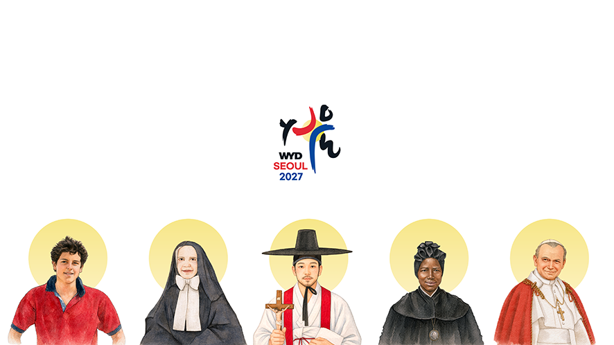 ‘진리·사랑·평화’ 상징하는 성인들, 2027 서울 WYD 수호성인 확정